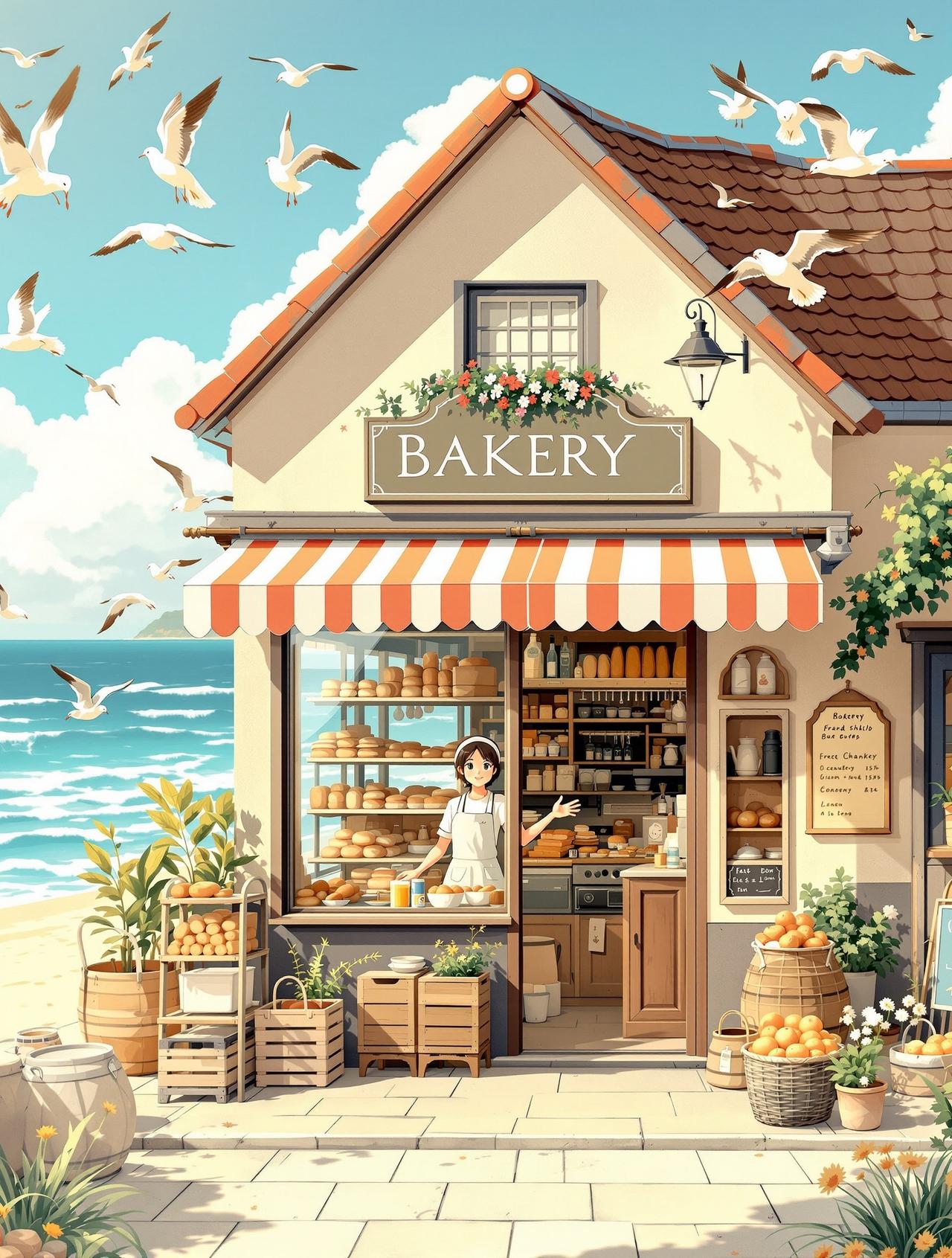 ai短剧影院新番 - 海边的面包店